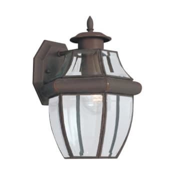 Image for Sea Gull Lighting® Lancaster 12 in. 1-Light Outdoor Lantern (Antique Bronze) from HD Supply