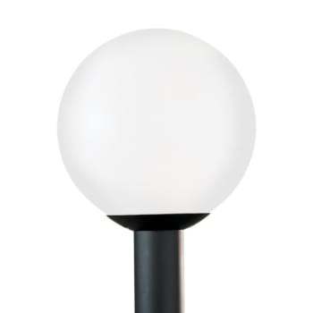 Sea Gull Lighting® Globe 15 in. 1-Light Outdoor Lantern (White)