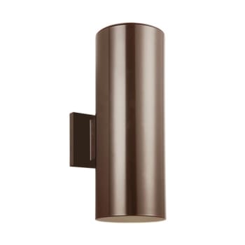 Image for Generation Lighting® Cylinders 5.13 X 14.25 In. 2-Light Outdoor Lantern (Bronze) from HD Supply