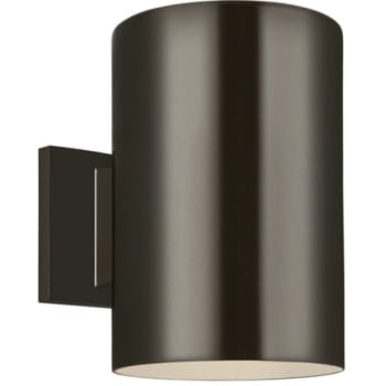 Sea Gull Lighting® Outdoor Cylinders 9 In. 1-light Outdoor Lantern (bronze)