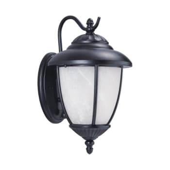 Image for Sea Gull Lighting® Yorktown 10 X 16.25 In. 1-Light Outdoor Lantern W/ Photocell (Black) from HD Supply