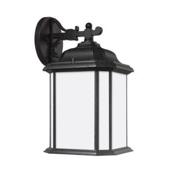 Image for Sea Gull Lighting® Kent 8.5 X 15 In. 1-Light Outdoor Lantern (Oxford Bronze) from HD Supply