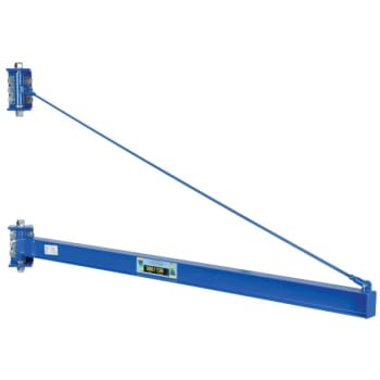 Image for Vestil 300 Lb Capacity Blue Wall-Mounted Tie Rod Jib Crane from HD Supply