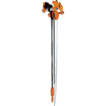Image for Vestil 6000 Lb Capacity Low Headroom Combination Chain Hoist And Trolley Push from HD Supply