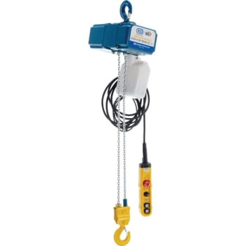Image for Vestil 1000 lb Capacity Variable Speed Electric Chain Hoist from HD Supply