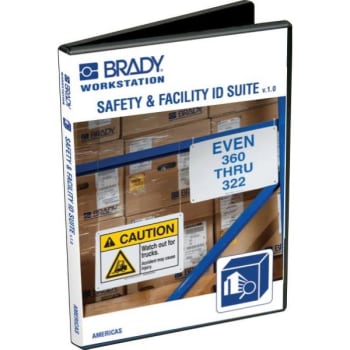 Brady Workstation Safety & Facility Identification Software Suite - Cd