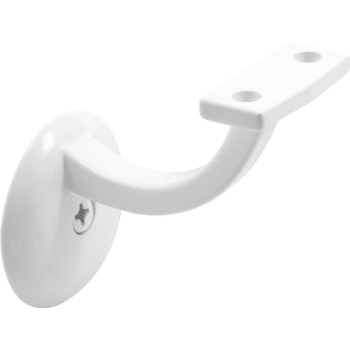 Image for Heavy-Duty Handrail Bracket (White) from HD Supply