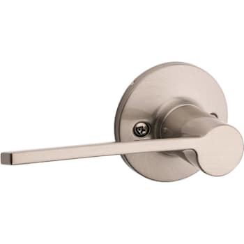 Kwikset Palmina Satin Nickel Hall/Closet Passage Door Lever