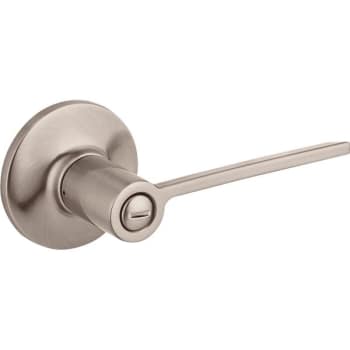 Image for Kwikset® Palmina Privacy Lever, Satin Nickel from HD Supply