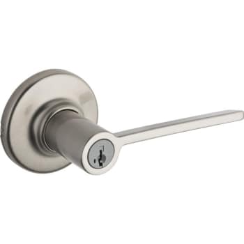 Image for Kwikset® Palmina Entry Lever With Smartkey®, Satin Nickel from HD Supply