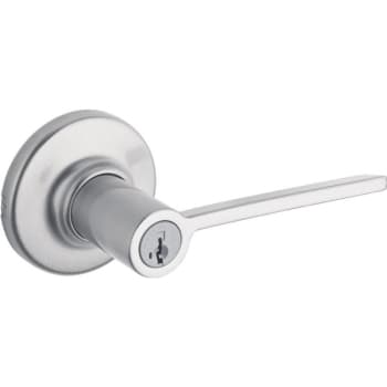 Image for Kwikset® Palmina Entry Lever With Smartkey®, Satin Chrome from HD Supply