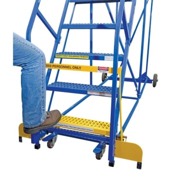 Image for Vestil 58° Foot Activated Safety Gate For Warehouse Ladder 10.94" from HD Supply