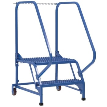 Image for Vestil Grip Strut 2-Step Maintenance Ladder 38.5" from HD Supply