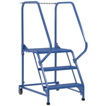 Image for Vestil Perforated 3-Step Maintenance Ladder 38.5" from HD Supply