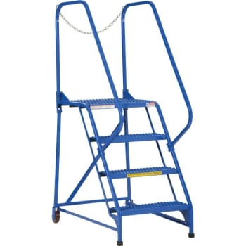 Image for Vestil Grip Strut 4-Step Maintenance Ladder 43.63" from HD Supply