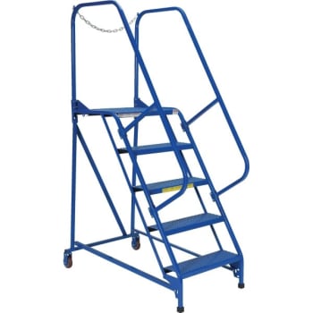Image for Vestil Perforated 5-Step Maintenance Ladder 49.75" from HD Supply