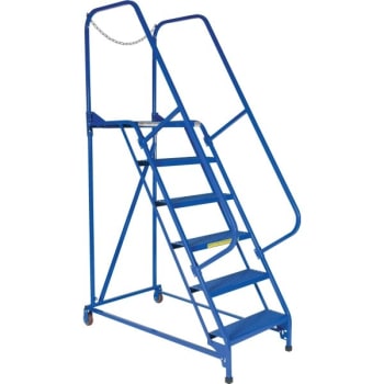 Image for Vestil Perforated 6-Step Maintenance Ladder 56.69" from HD Supply