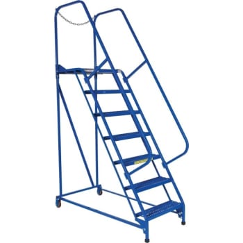 Image for Vestil Grip Strut 7-Step Maintenance Ladder 62.38" from HD Supply