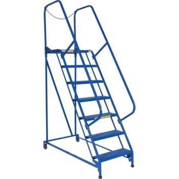 Image for Vestil Perforated 7-Step Maintenance Ladder 62.38" from HD Supply