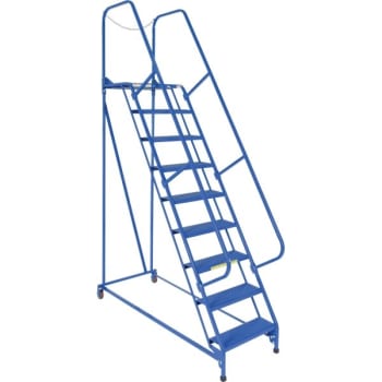 Image for Vestil Perforated 9-Step Maintenance Ladder 74.88" from HD Supply