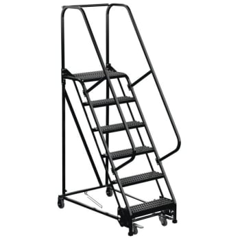 Image for Vestil Esd Grip Strut 6-Step Portable Warehouse Ladder 50.19" from HD Supply