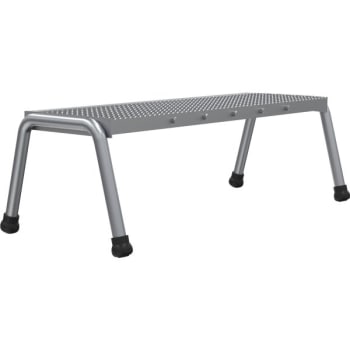 Image for Vestil 1-Step Wide Welded Aluminum Step Stand 14.88 x 32.81" from HD Supply