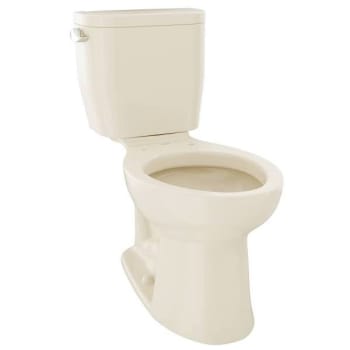 Image for Toto® Entrada™ Two-Piece Elongated 1.28 Gpf Toilet Universal Height, Beige from HD Supply