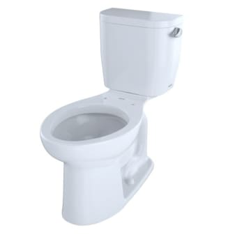 Image for Toto® Entrada™ Two-Piece 1.28 Gpf Toilet With Right-Hand Trip Lever, Cotton from HD Supply