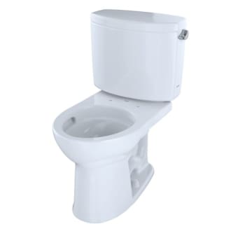 Image for Toto® Drake® Ii Two-Piece Round 1.28 Gpf Toilet Universal Right-Hand Lever Cottn from HD Supply