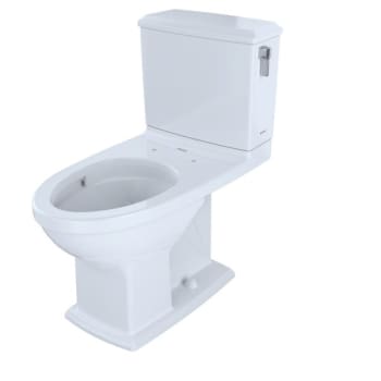 Toto® Connelly® Two-Piece Dual Flush 1.28 & 0.9 Gpf Toilet Right Lever Cotton
