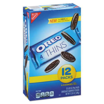 Image for Nabisco® Oreo Cookies Single Serve Packs, Chocolate, 1.02 Oz Pack, Package Of 12 from HD Supply