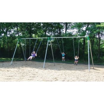 Image for Uplaytoday Swing Set Single Bay 2 Strap Seats  - Green from HD Supply
