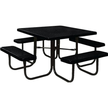 Ultrasite® Table 46" Diam Metal Square - Black