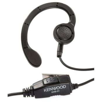 Image for Kenwood C-Ring Headset w/ In-Line PTT 2-Pin Connector from HD Supply