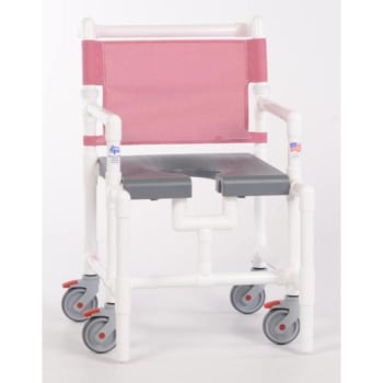 Image for IPU® Elite 375 Lbs Shower Chair With Blow Molded Seat, G-Wineberry from HD Supply