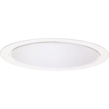 Image for Progress Lighting White Cone Trim 7.75 X 4.75 from HD Supply