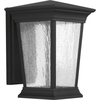 Image for Progress Lighting Led Black One-Light Medium Wall Lantern 7.5 X 11.125 from HD Supply