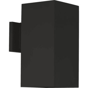 Image for Progress Lighting LED Black Square Wall Lantern 6 X 12 from HD Supply