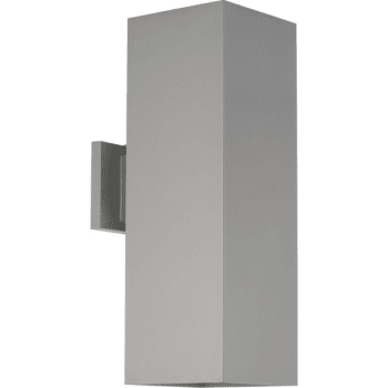 Image for Progress Lighting Led Metal Finishlic Gray Square Wall Lantern 6 X 18 from HD Supply