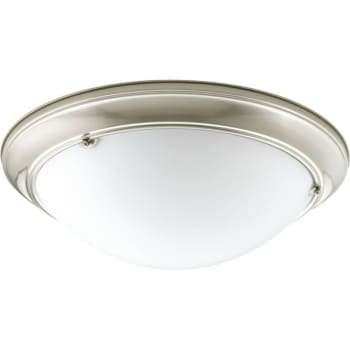 Image for Progress Lighting® 3-light Incandescent Flush Mount Light (brushed Nickel) from HD Supply