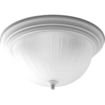 Image for Progress Lighting® 15 in. 3-Light Incandescent Flush Mount Light (White) from HD Supply