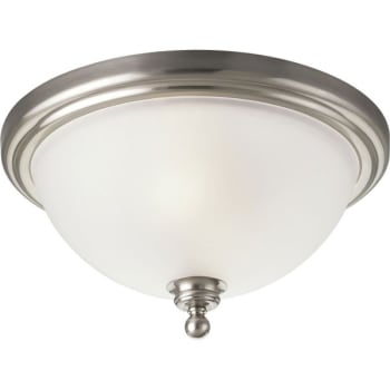 Image for Progress Lighting® 16 In. 2-Light Incandescent Flush Mount Light (Brushed Nickel) from HD Supply