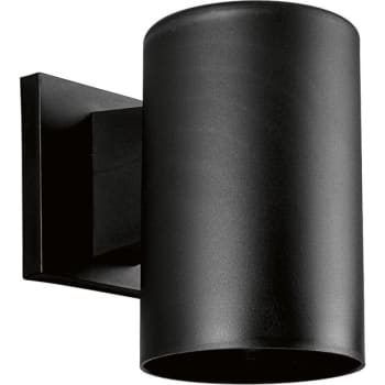 Image for Progress Lighting Black One-Light Wall Bracket In Metal Finish 5 X 7.25 from HD Supply