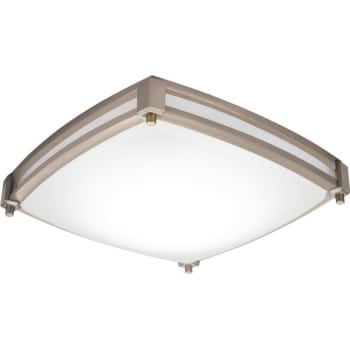 Lithonia Lighting Saturn 13 Square Led In Brushed Nickel 4000k Lithonia Lighting Saturn 13 Square