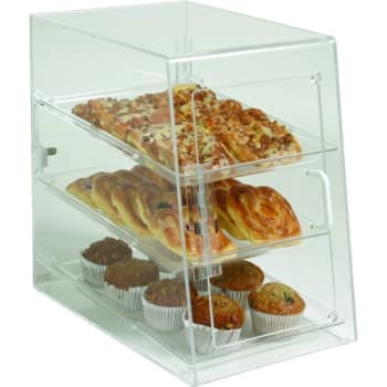 Image for Cal-Mil 3 Tray Food Display Cabinet, Acrylic, 11-1/2w X 17h X 17"d from HD Supply