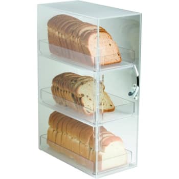 Cal-Mil Classic 3-Shelf Bread Display Case