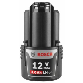 Image for Bosch 12 Volt Max Li-Ion 3 Ah Battery from HD Supply