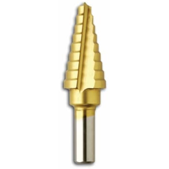 Image for Bosch 1/4 Inch To 3/4 Inch Titanium-Coated Step Drill Bit from HD Supply