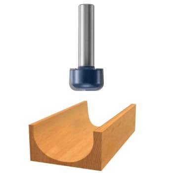 Image for Bosch 1/4 Inch X 1-1/8 Inch Carbide Tipped Dish Carving Bit from HD Supply