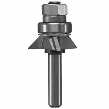 Image for Bosch 45 Inch X 1/4 Inch Carbide Tipped 3-Flute Bevel Trim Assembly Bit from HD Supply